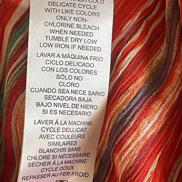 Nina Leonard ladies beautiful summer flowing long maxi dress. NWOT - Picture 13 of 13